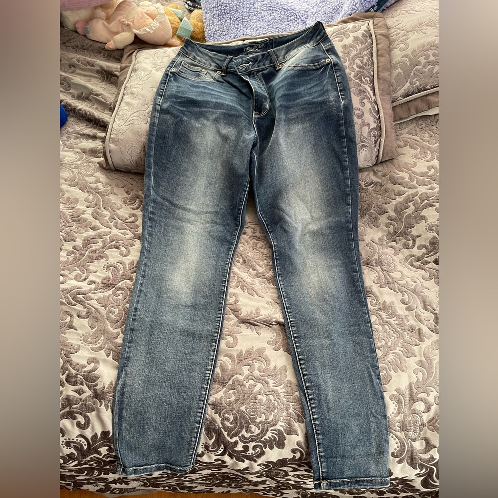 Maurices high rise jean leggings only worn a few times